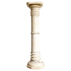 Vintage Italian Marble Pedestal