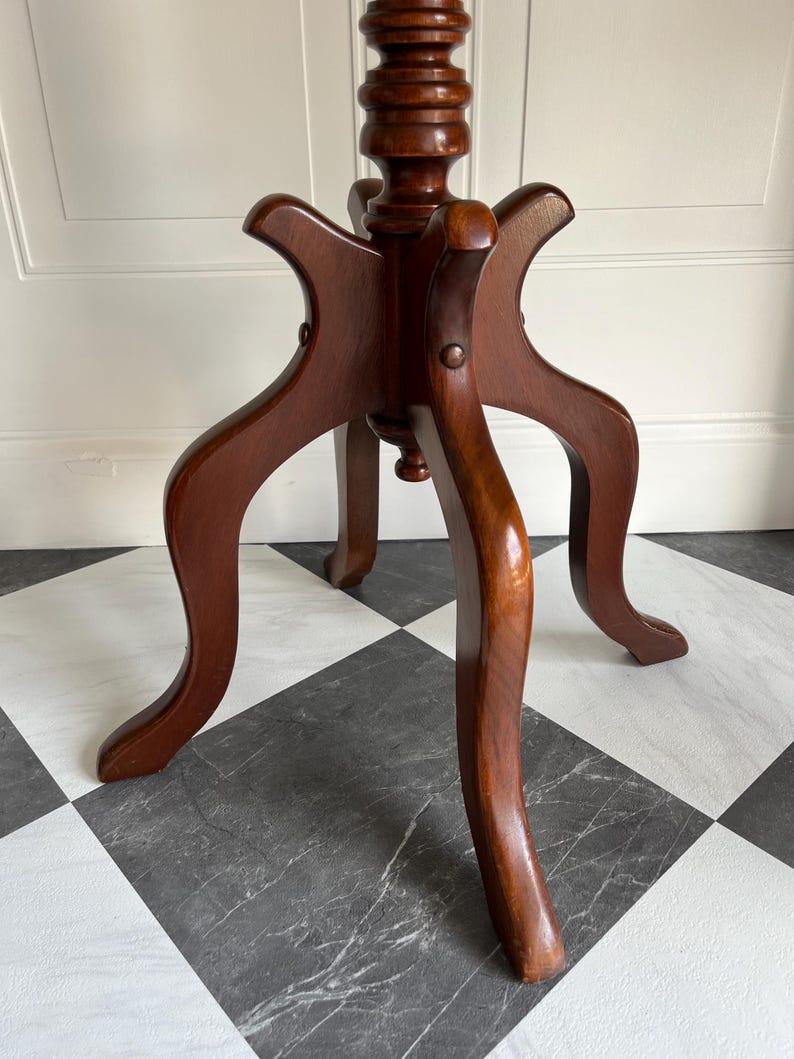 Vintage Italienische Marmorplatte Sockel Tisch Pflanze oder Display Stand im Zustand „Gut“ im Angebot in Portsmouth, VA