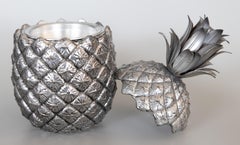 Italienischer Mauro Manetti Ananas-Eiskübel, Vintage