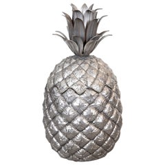 Seau à glace italien vintage Mauro Manetti en ananas