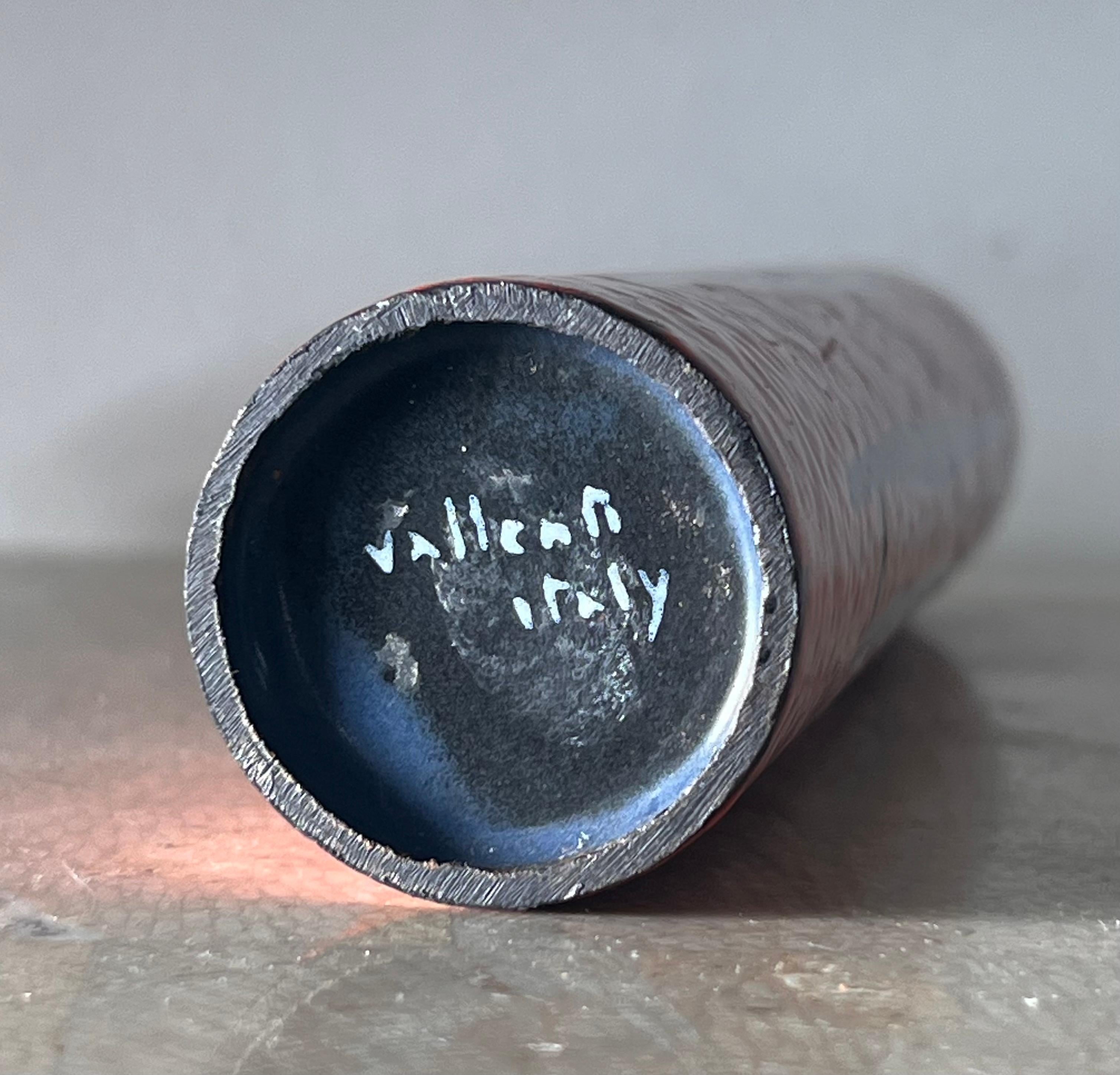 Vaso a bocciolo in smalto MCM d'epoca, circa 1960 in vendita 6