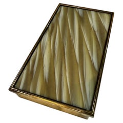 Caja de lujo vintage italiana de mediados de siglo