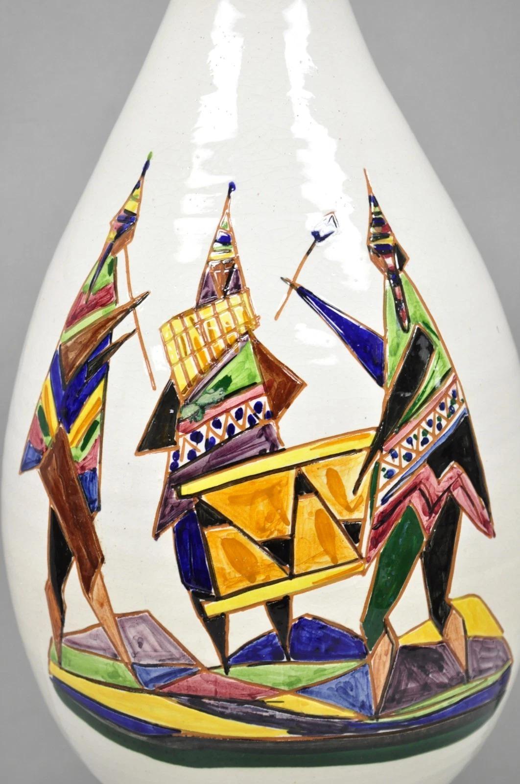 Vintage Italian Mid Century Modern Terracotta Pottery 