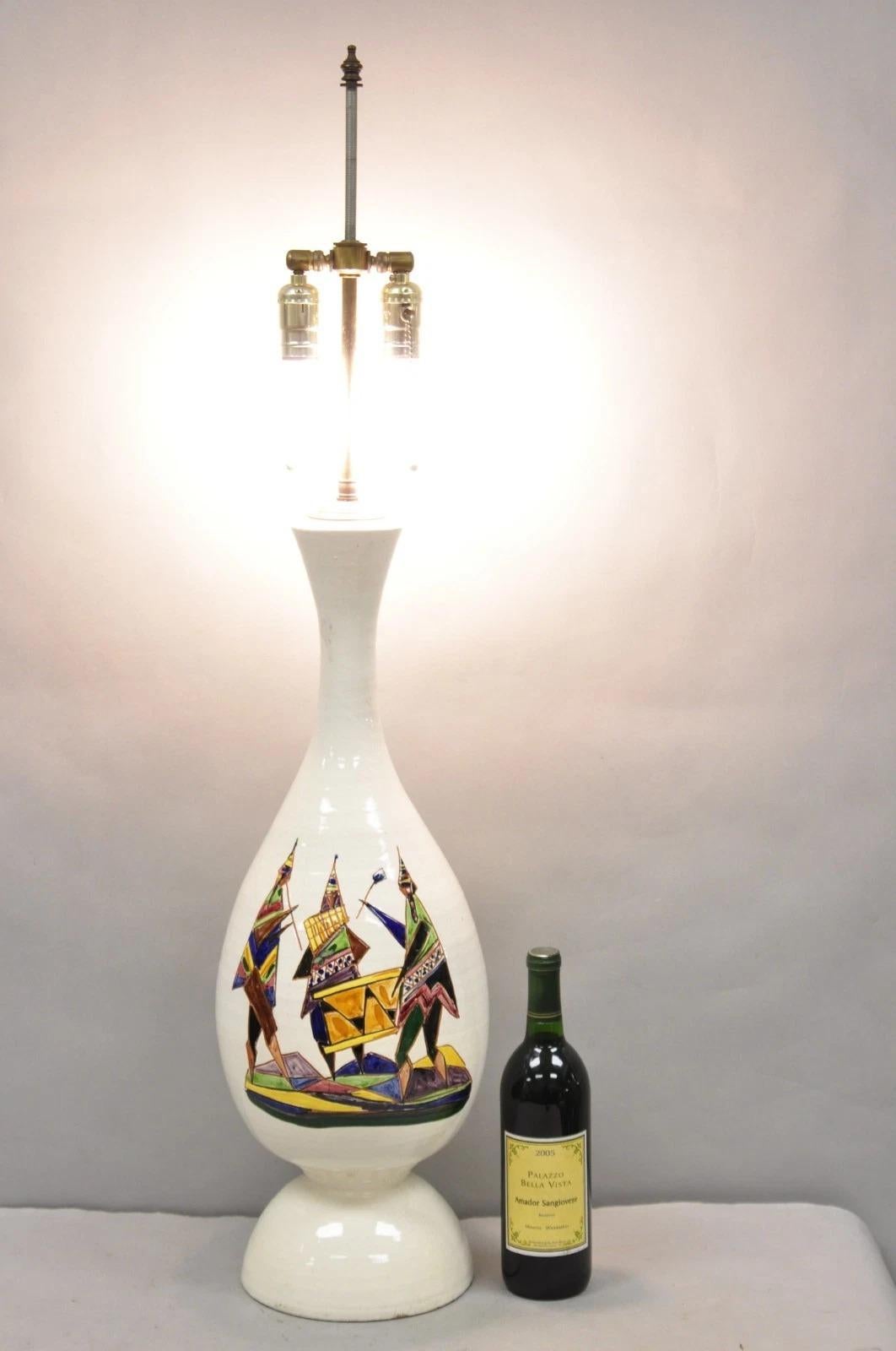 Vintage Italian Mid Century Modern Terracotta Pottery 