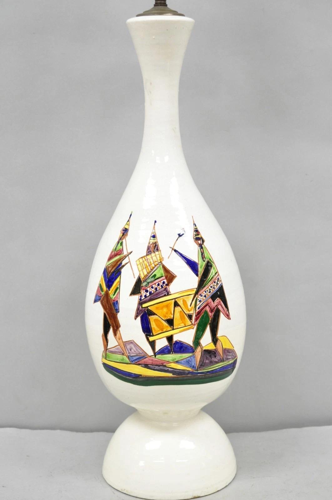 Vintage Italian Mid Century Modern Terracotta Pottery 