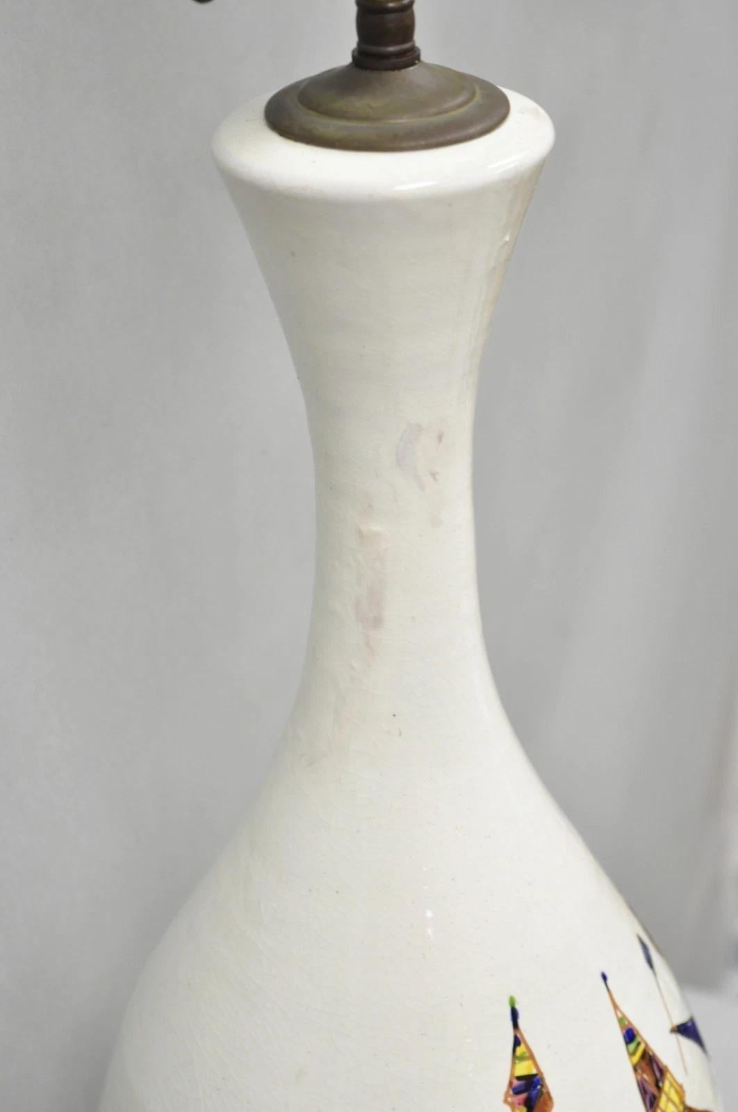 Vintage Italian Mid Century Modern Terracotta Pottery 