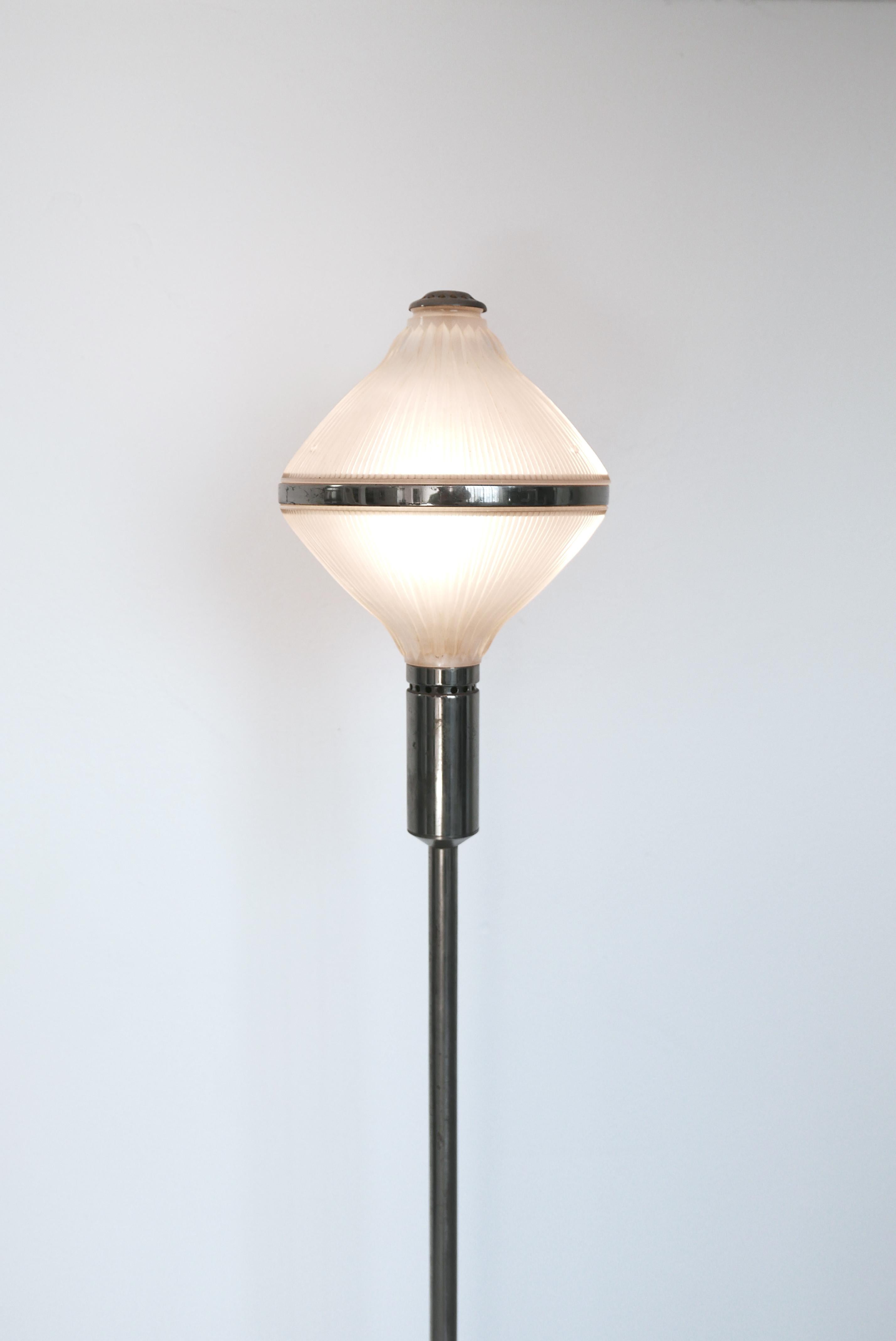 Mid-20th Century Rare Vintage Collectible Italian Polimnia Floor Lamp by Studio BBPR for Artemide For Sale