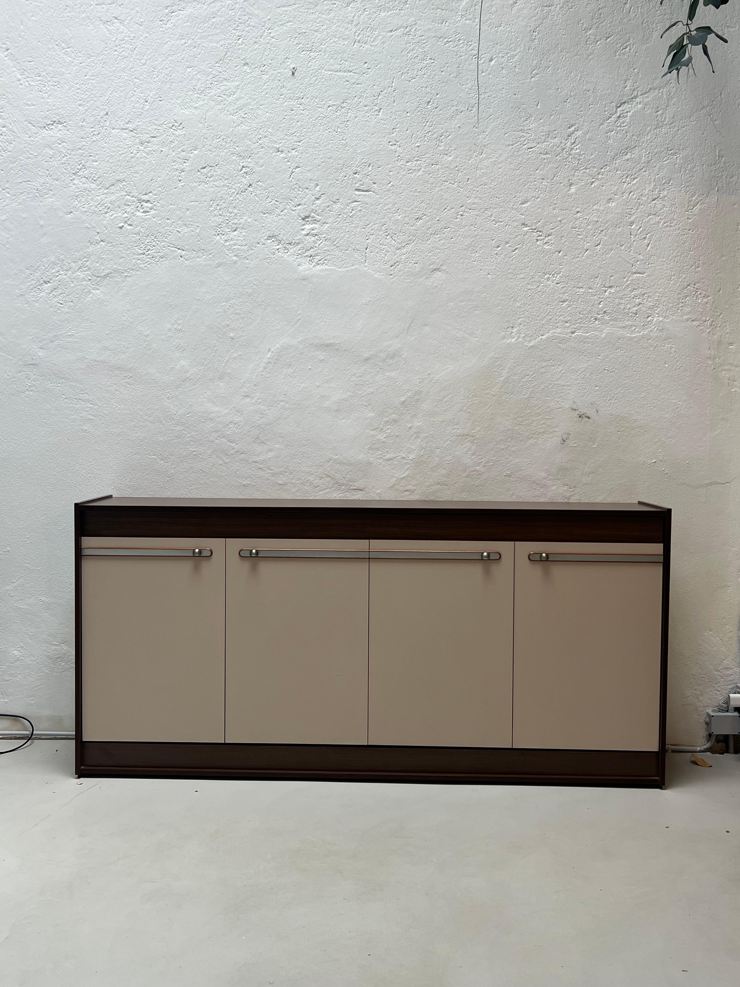 Vintage Italian Mid-Century Sideboard - Bed, Small Room Furniture In Good Condition For Sale In Milano, IT
