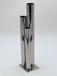 Vintage Italian Midcentury Sculptural Vase in the Style of Gio Ponti for Krupp