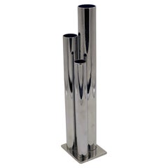 Vintage Italian Midcentury Sculptural Vase in the Style of Gio Ponti for Krupp