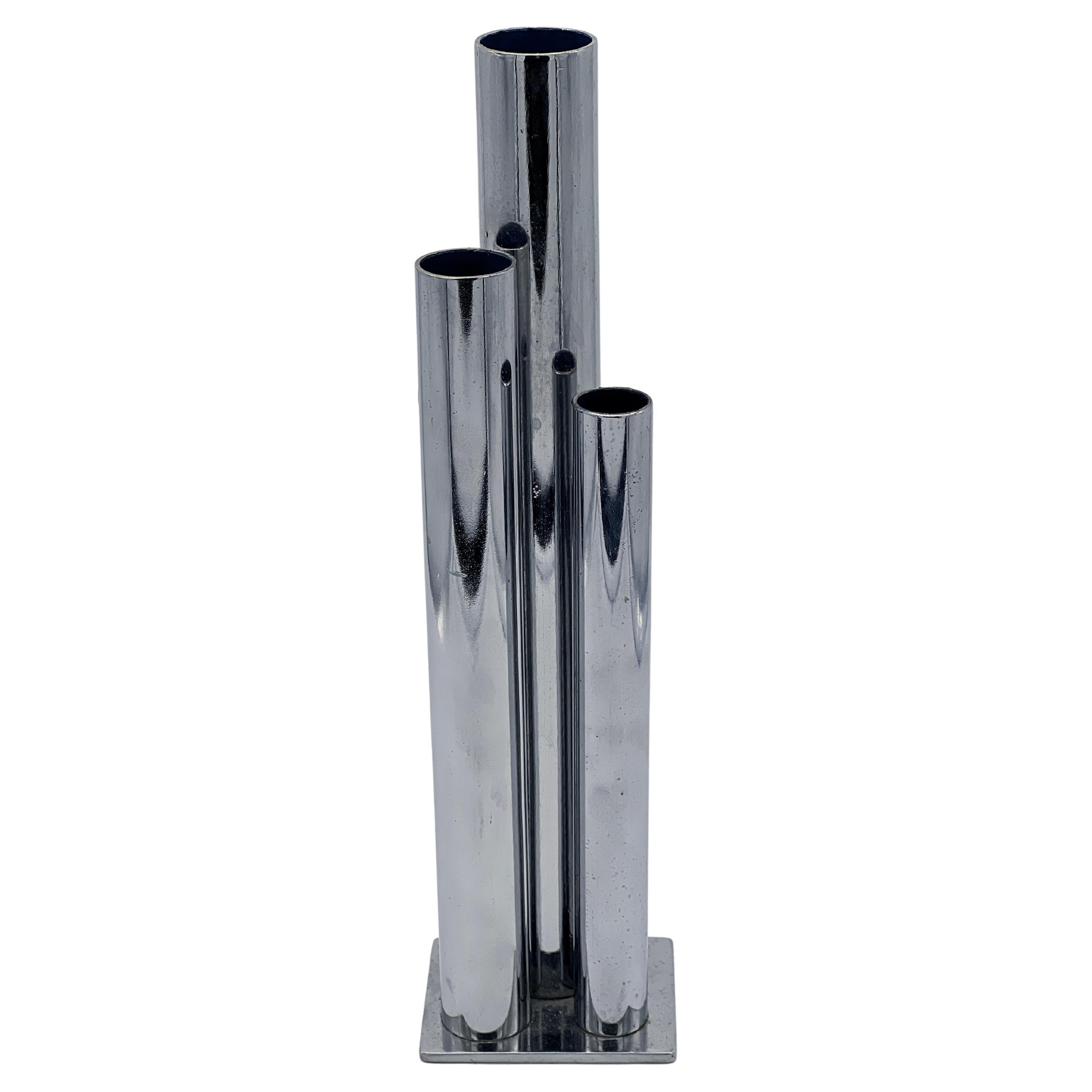 Vase sculptural italien du milieu du siècle dernier dans le style de Gio Ponti pour Krupp
