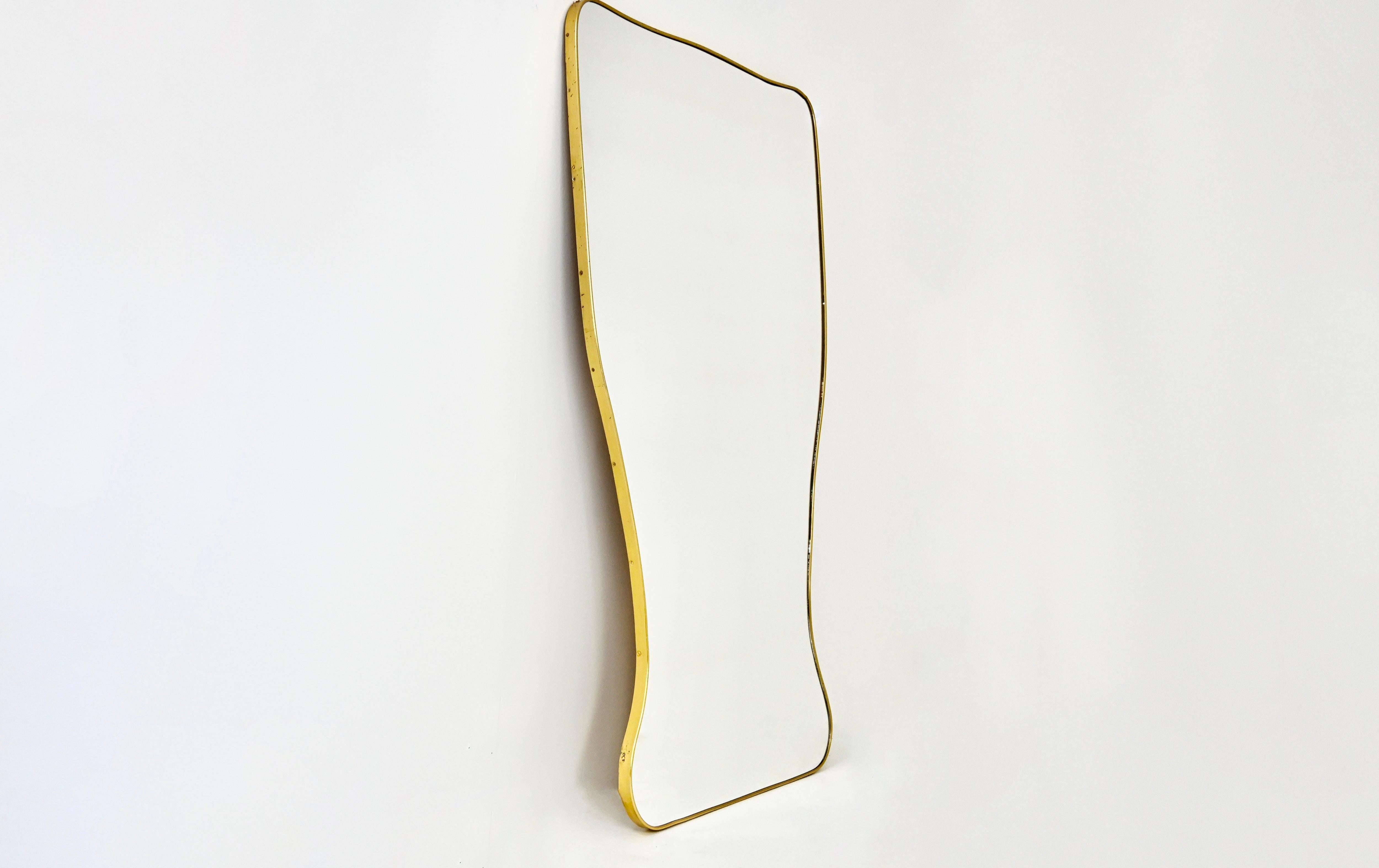 Mid-Century Modern Miroir italien vintage, 1960s en vente
