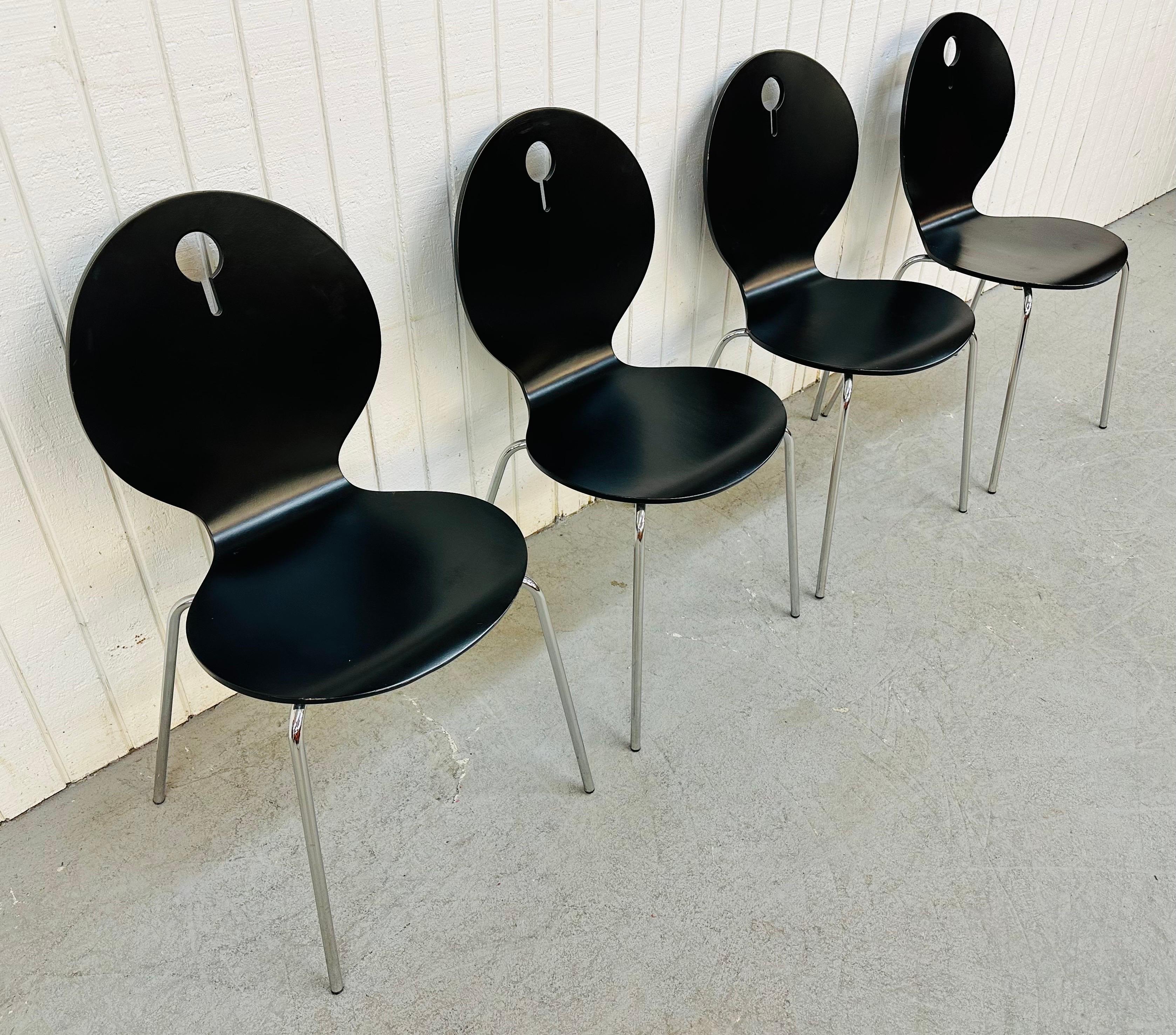 Mid-Century Modern Vintage Italian Modern Bentwood Stacking Chairs