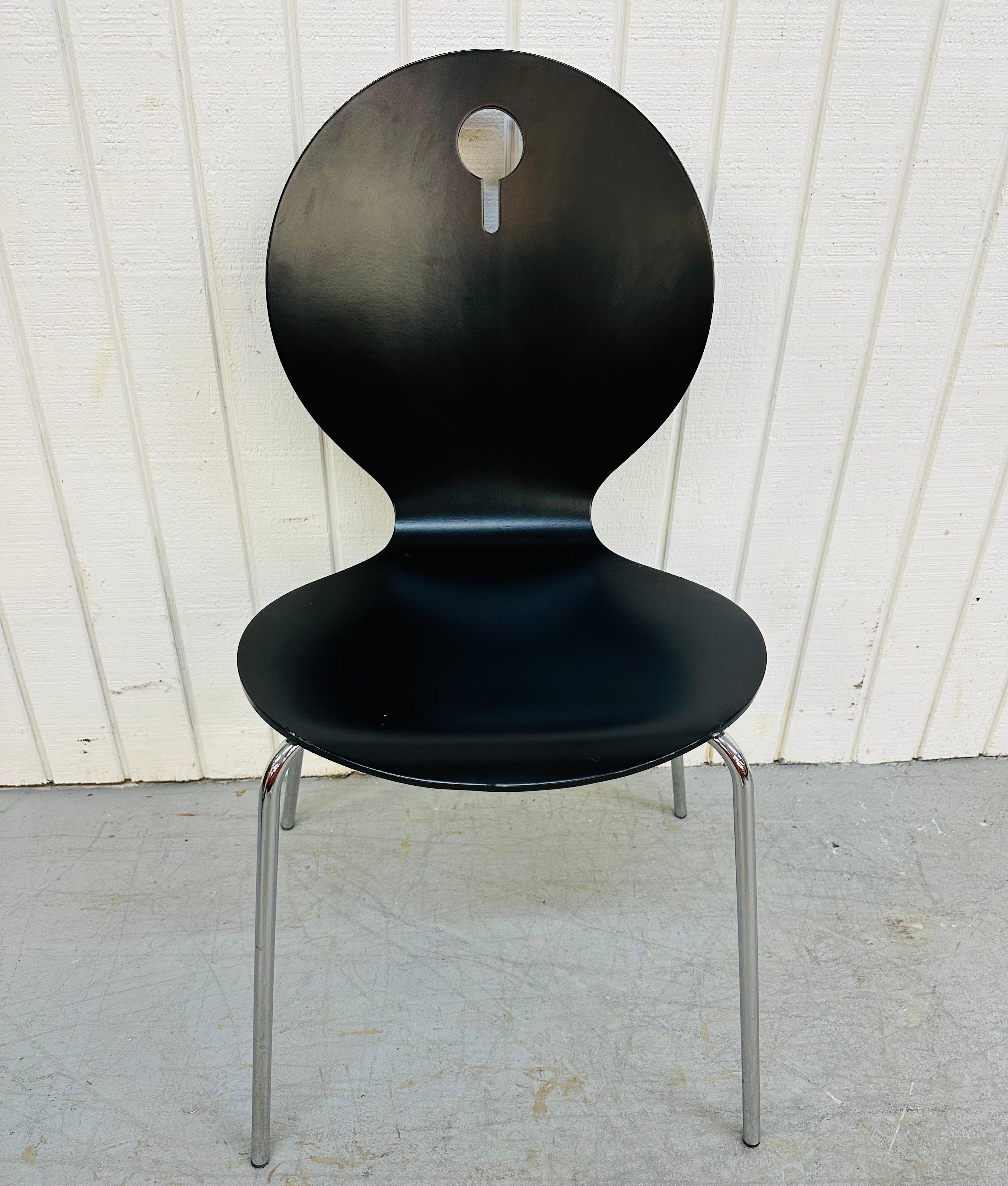 Vintage Italian Modern Bentwood Stacking Chairs In Good Condition In Clarksboro, NJ