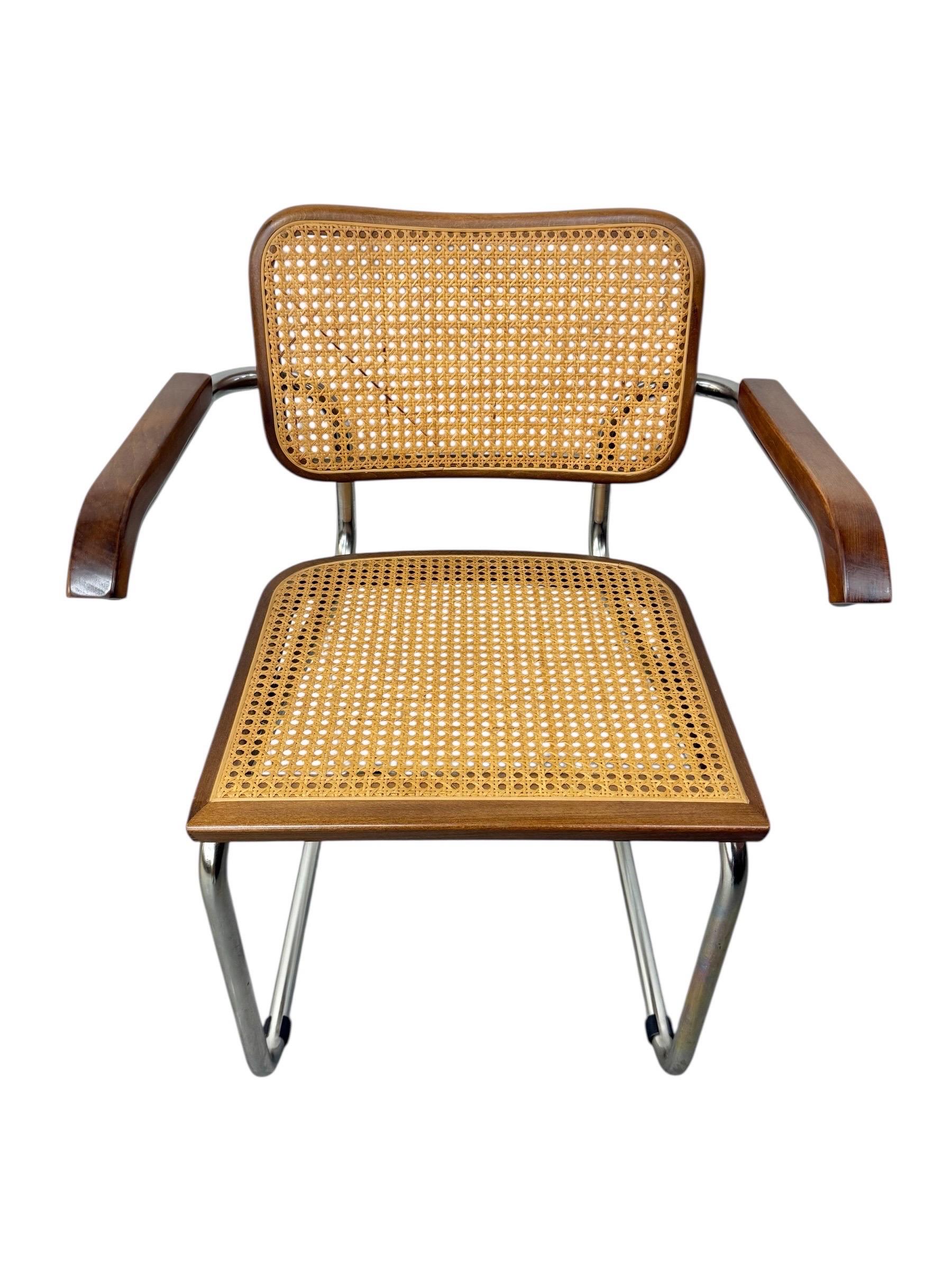 Italiano Sedie da pranzo moderne vintage Cesca - Set di 4 pezzi in vendita