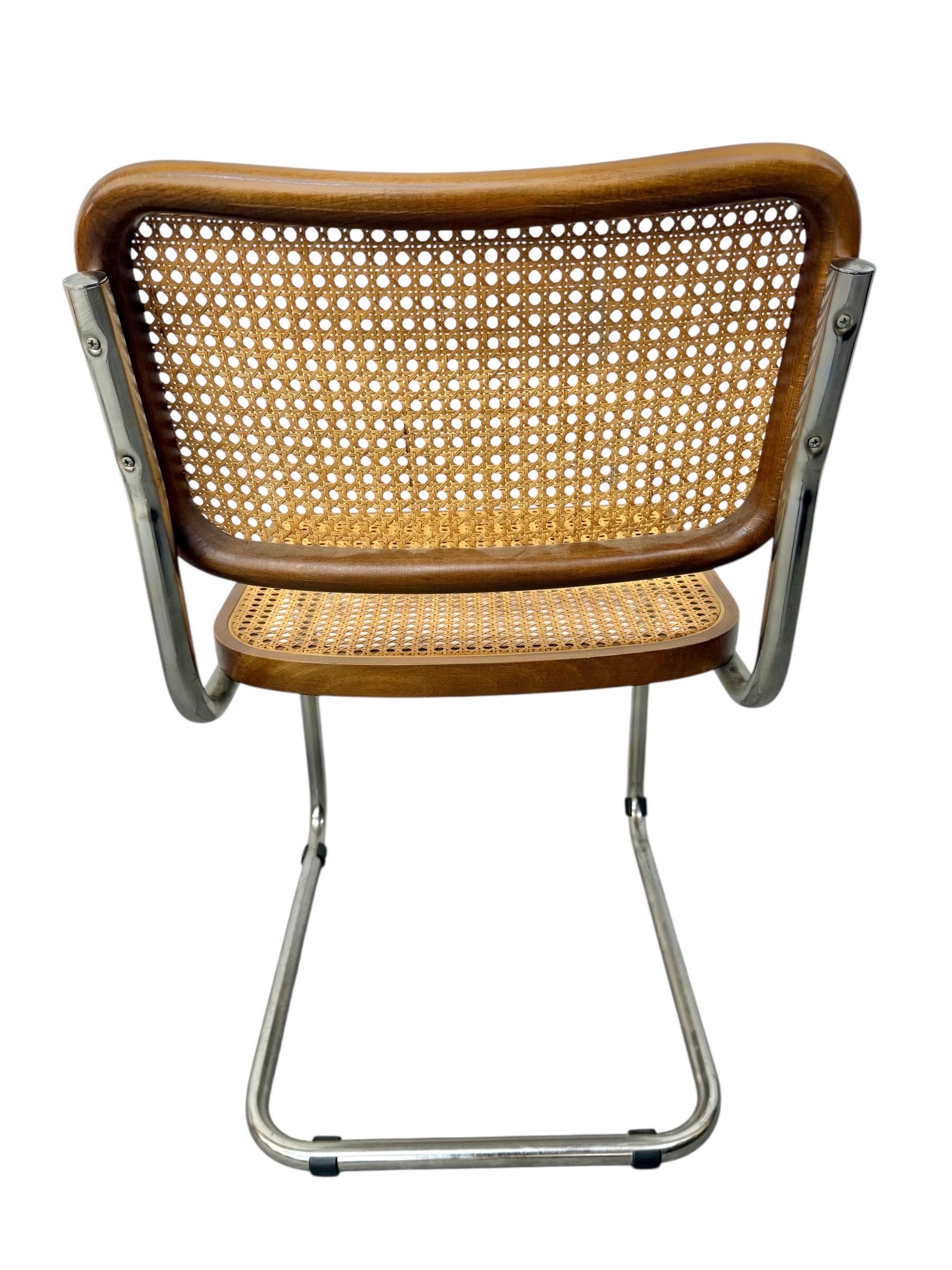 Sedie da pranzo moderne vintage Cesca - Set di 4 pezzi in vendita 2