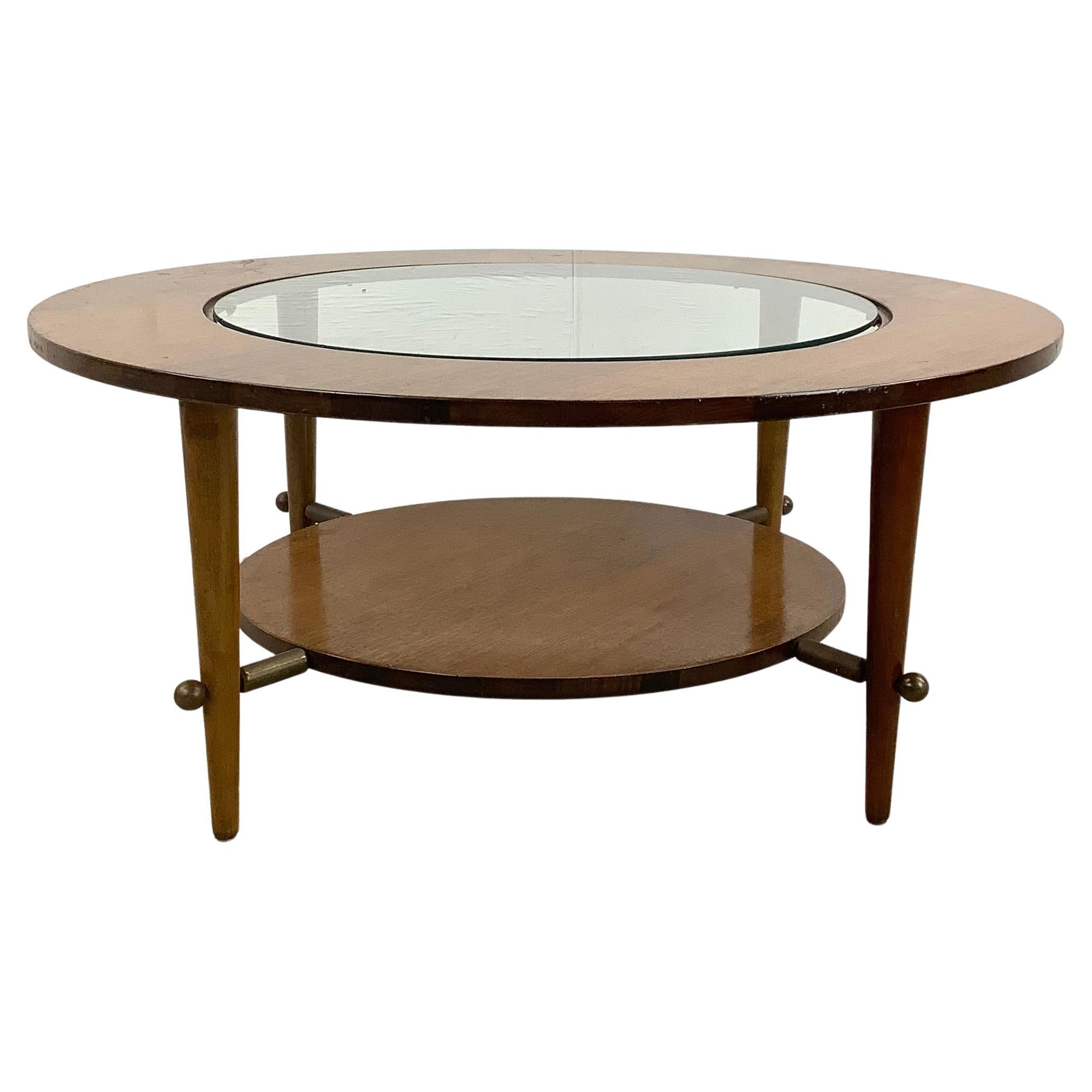 Renzo Schirolli Vintage italian coffee table, ORIGINAL LABEL For Sale at 1stDibs