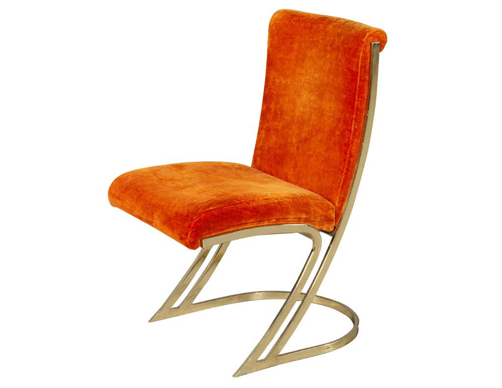 Vintage Italian Modern Dining Chairs In Good Condition In North York, ON
