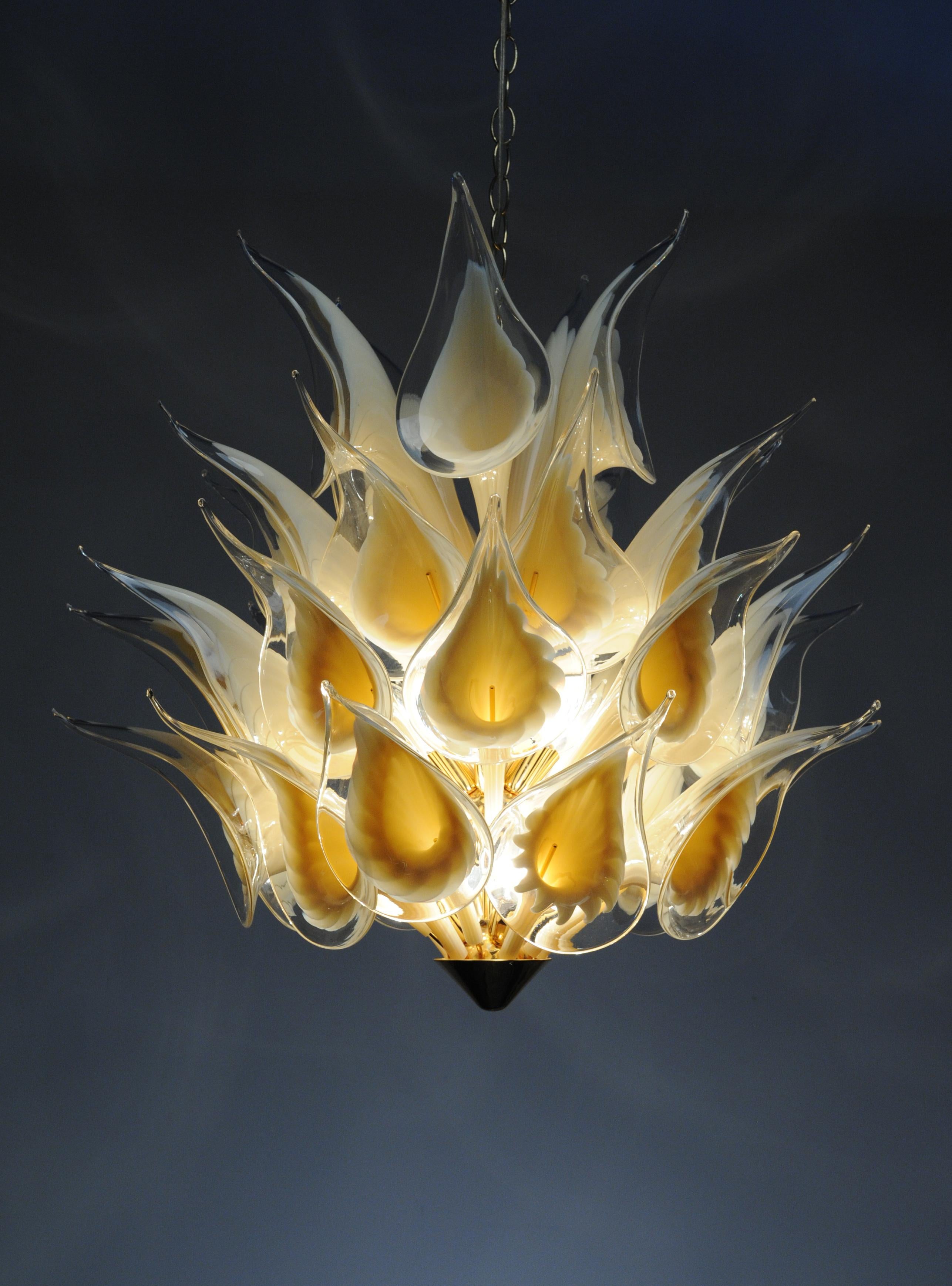 glass lily flower