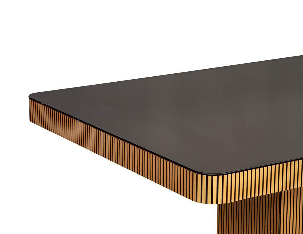 Late 20th Century Vintage Italian Modern Mirrored Dining Table
