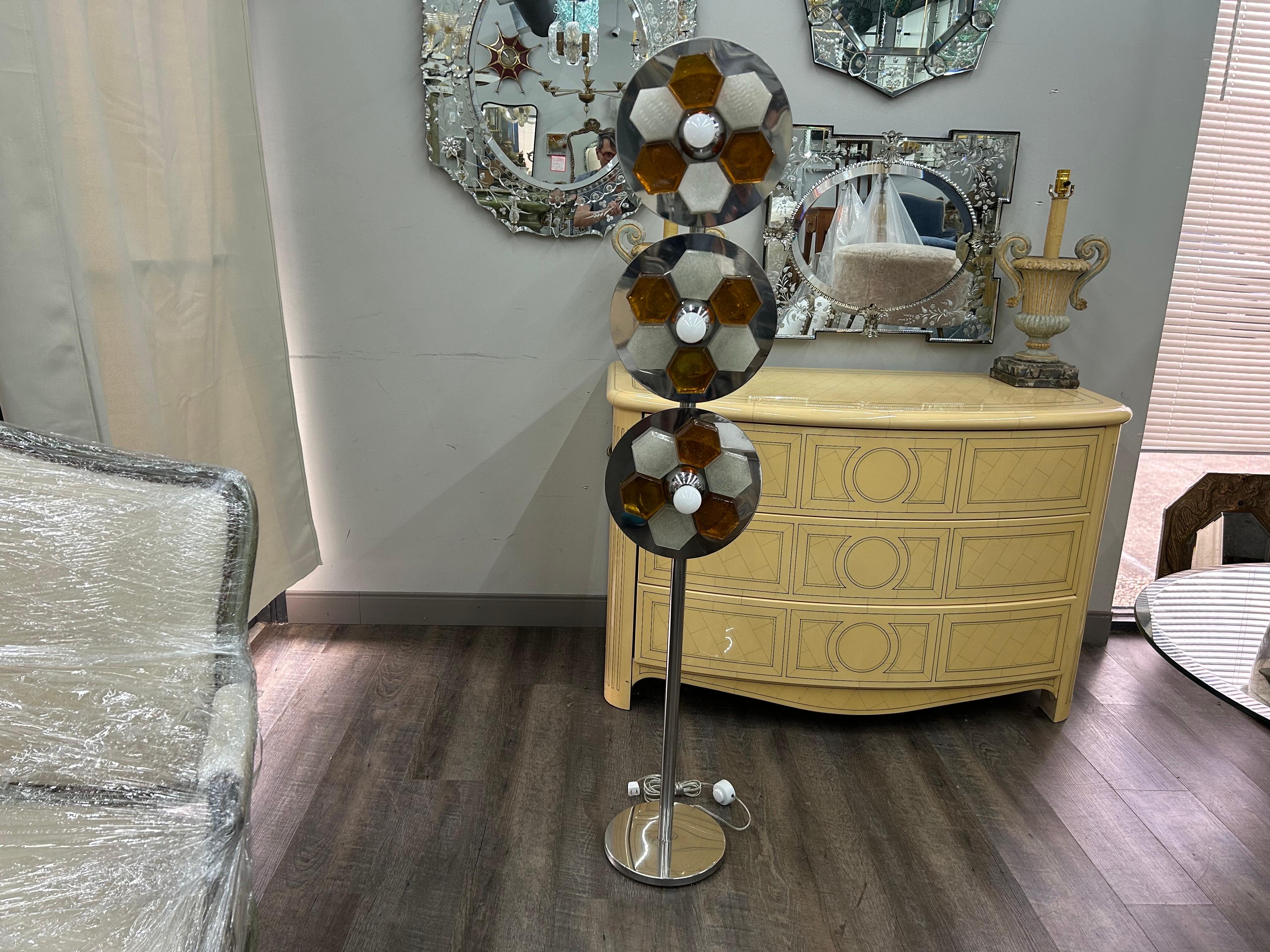 Italienische moderne, von Poliarte inspirierte Vintage-Stehlampe im Angebot 3