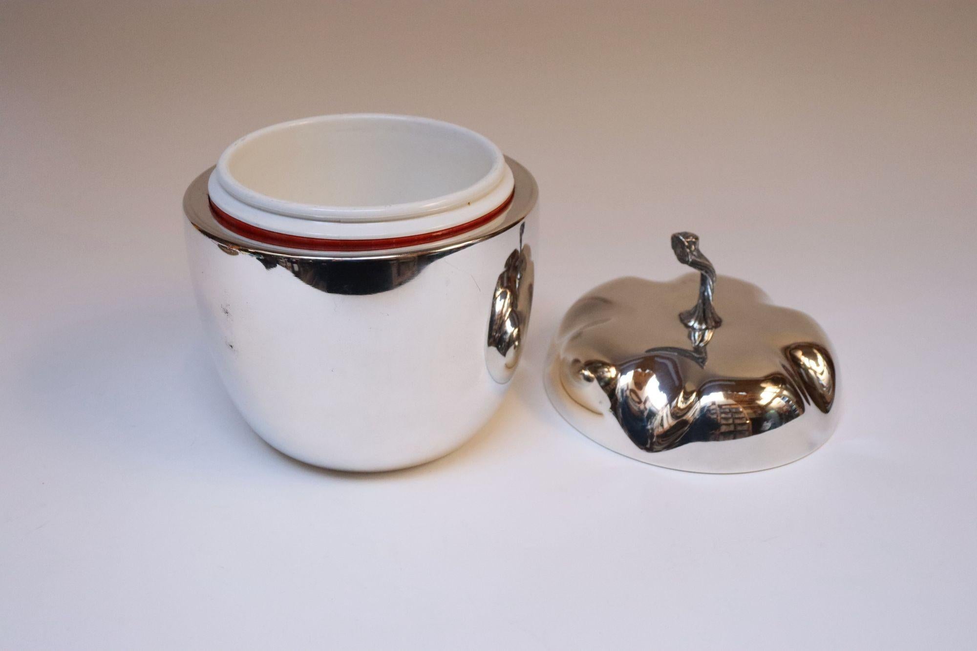 Vintage Italian Modern Silver-Plated 