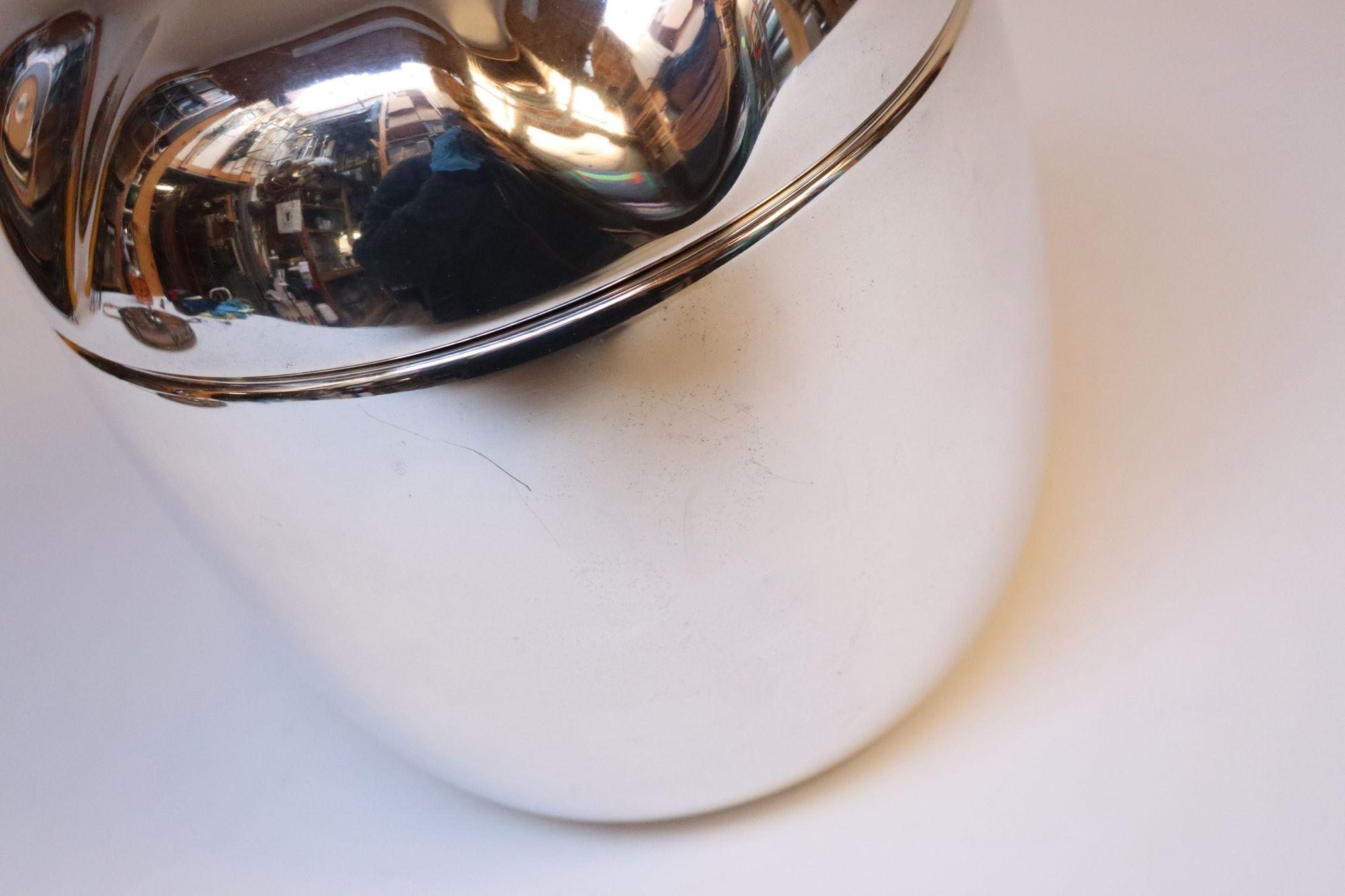 Vintage Italian Modern Silver-Plated 