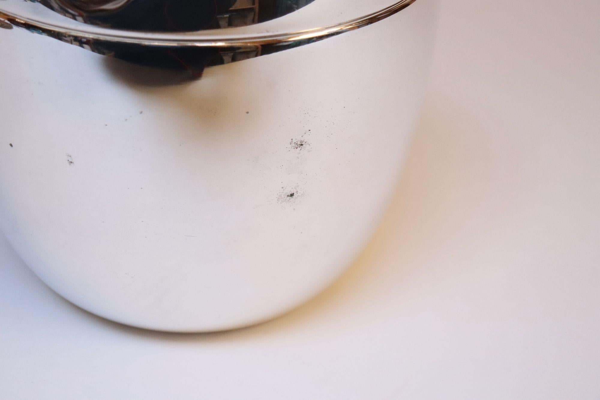 Vintage Italian Modern Silver-Plated 
