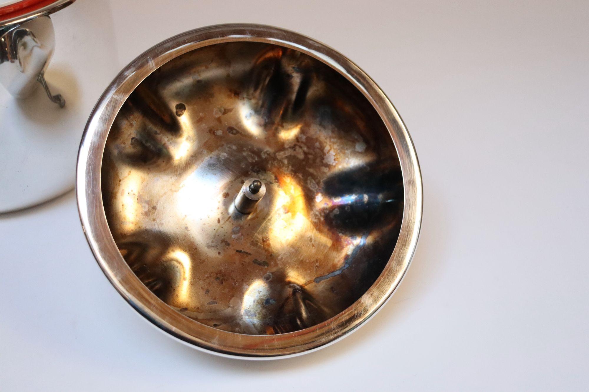 Vintage Italian Modern Silver-Plated 