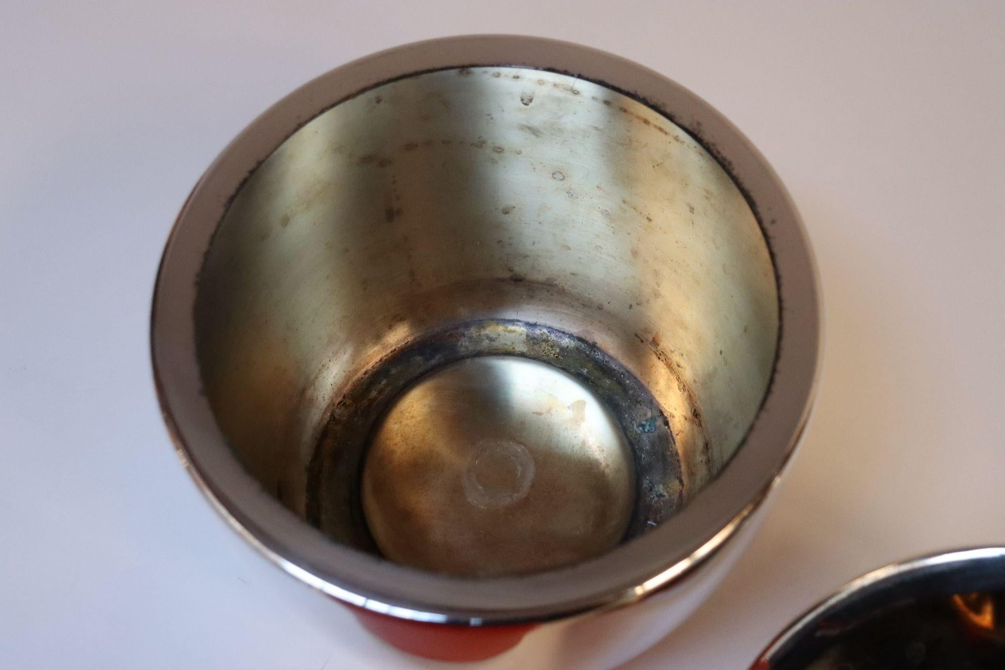 Vintage Italian Modern Silver-Plated 