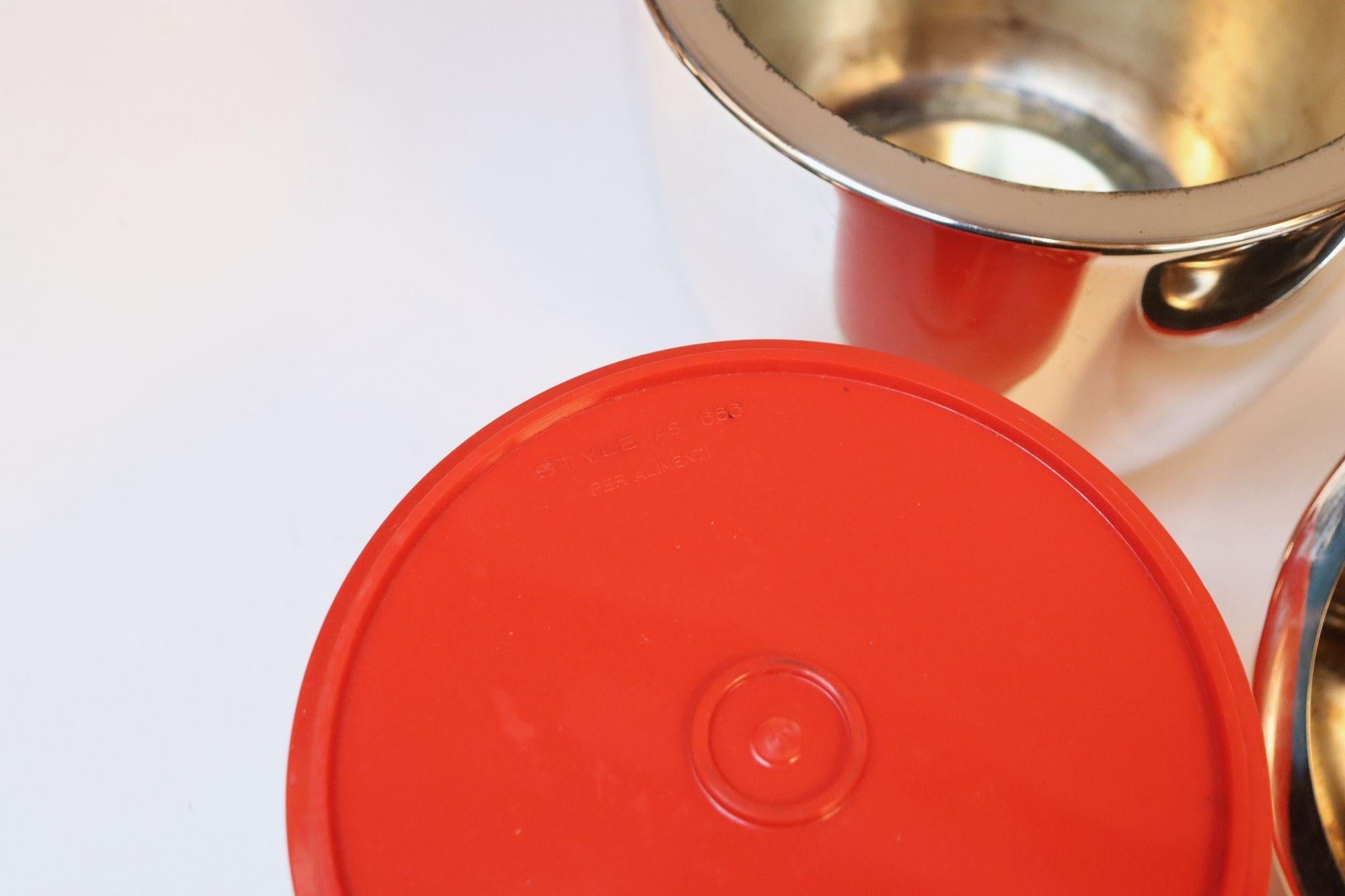 Vintage Italian Modern Silver-Plated 