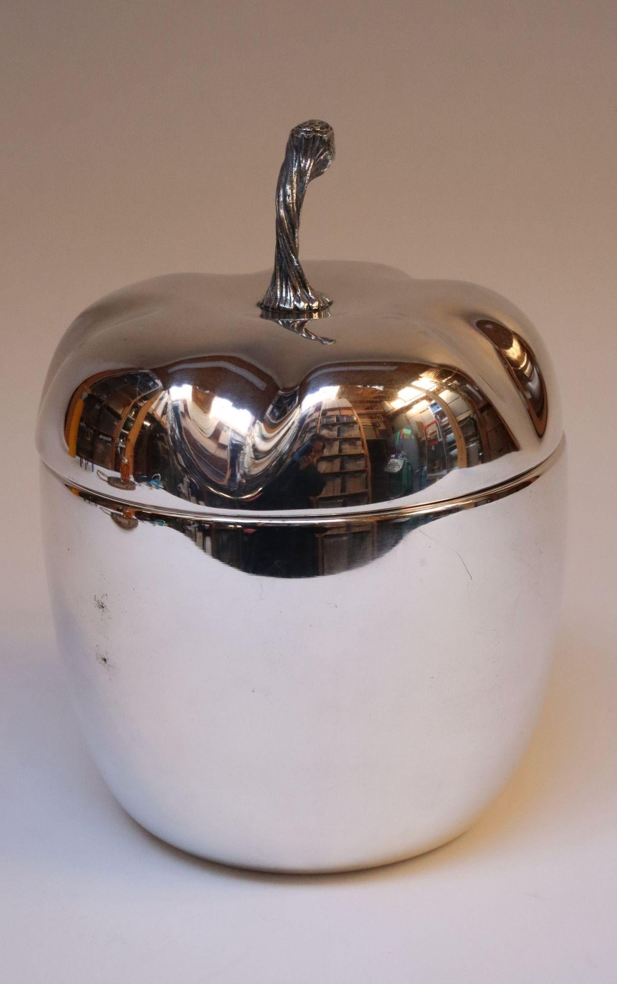 Mid-Century Modern Vintage Italian Modern Silver-Plated 