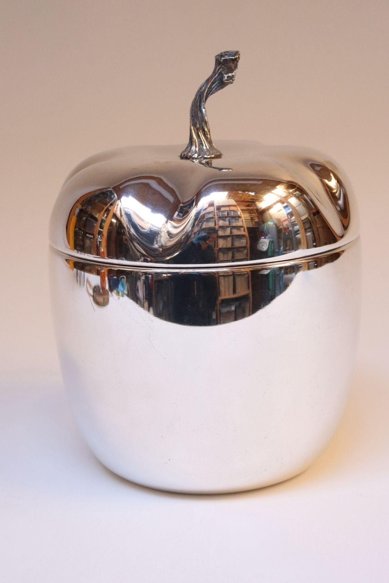Vintage Italian Modern Silver-Plated 