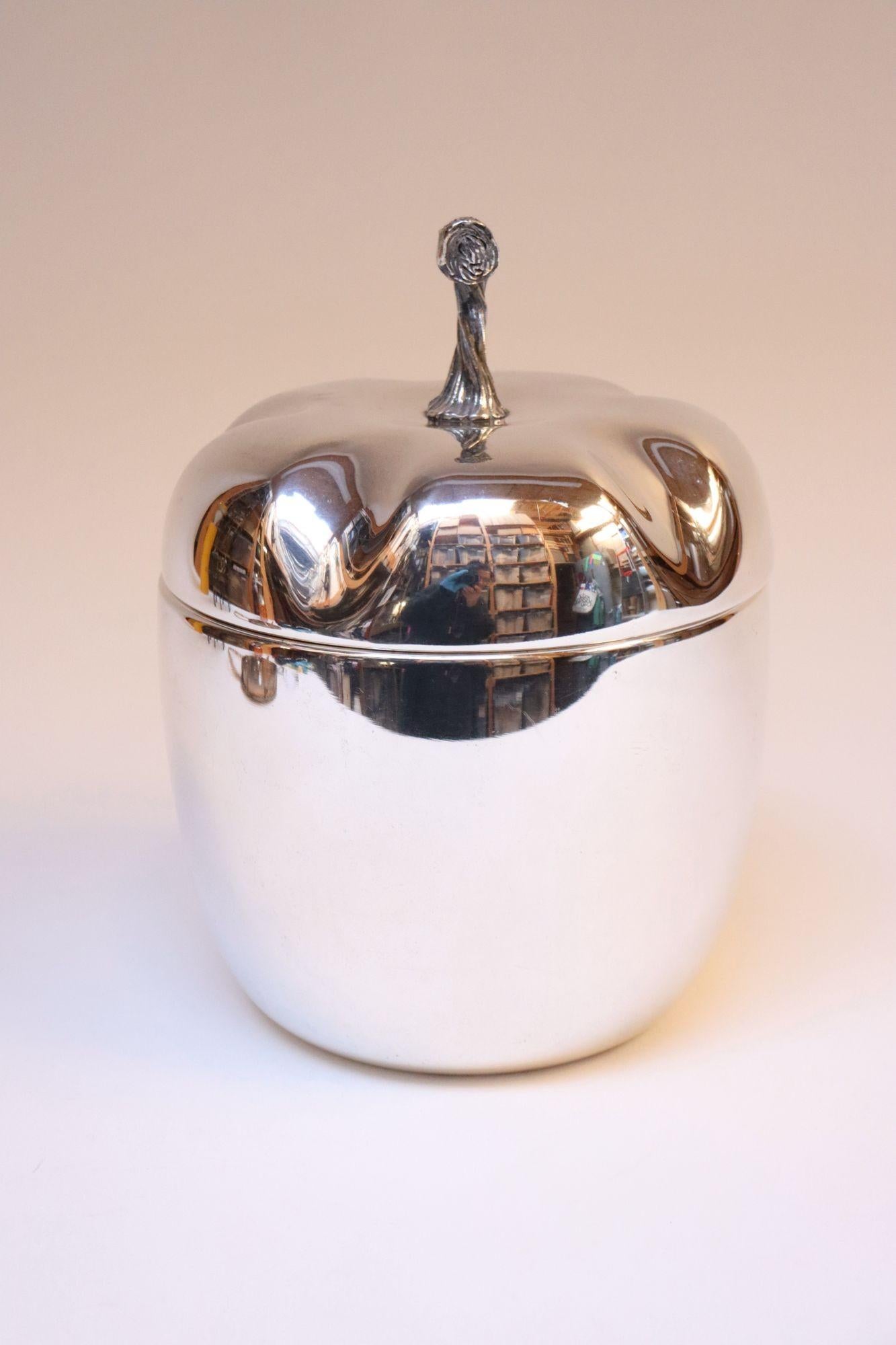 Vintage Italian Modern Silver-Plated 