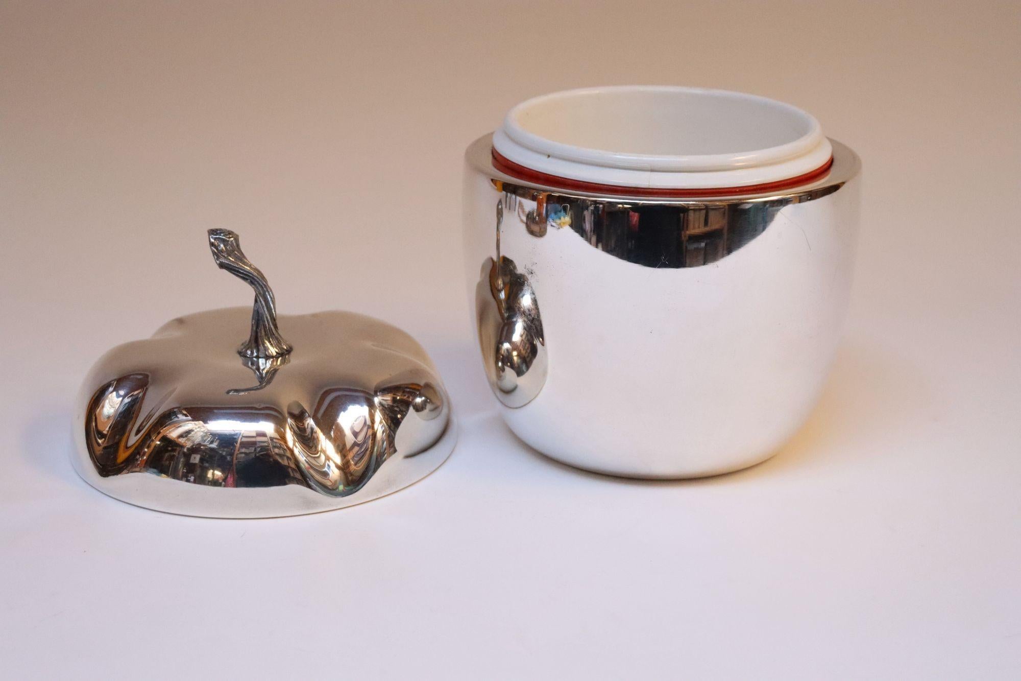 Vintage Italian Modern Silver-Plated 