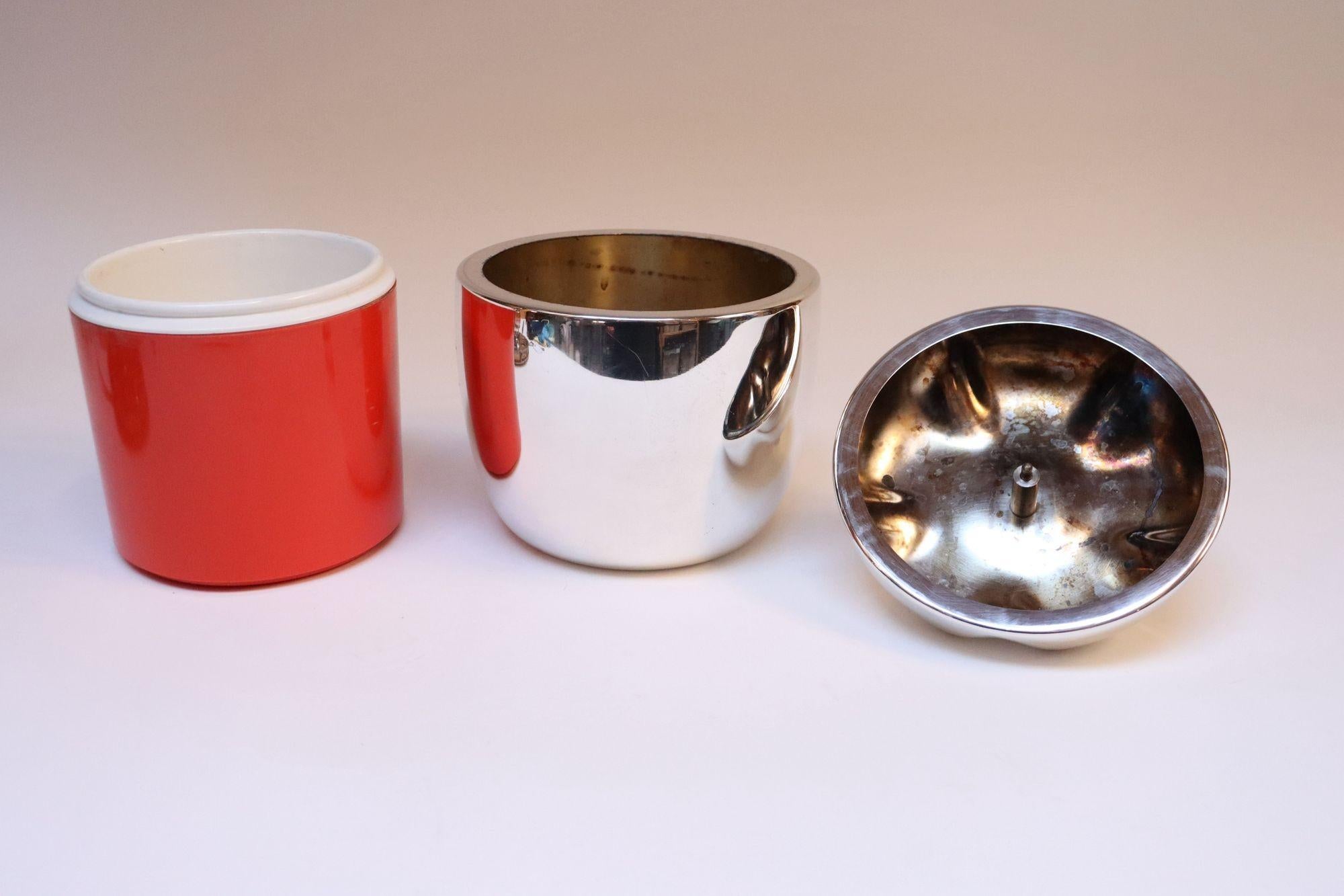 Vintage Italian Modern Silver-Plated 