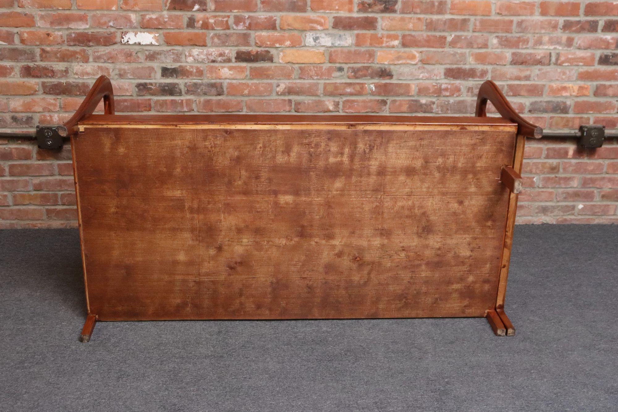 Divan-lit moderne italien vintage en noyer Attribué à Paolo Buffa en vente 7