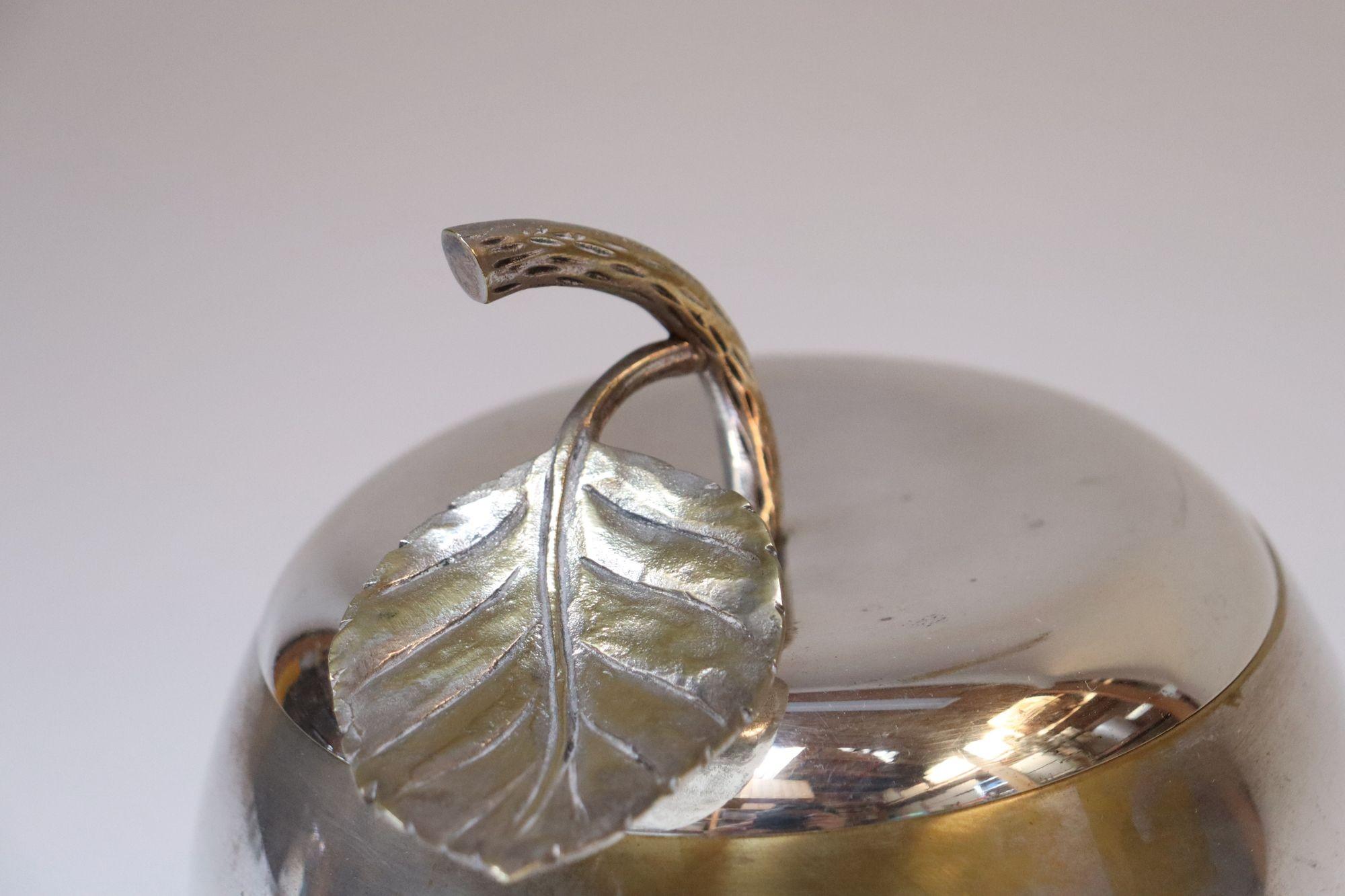 Vintage Italian Modernist Silver-Plated 
