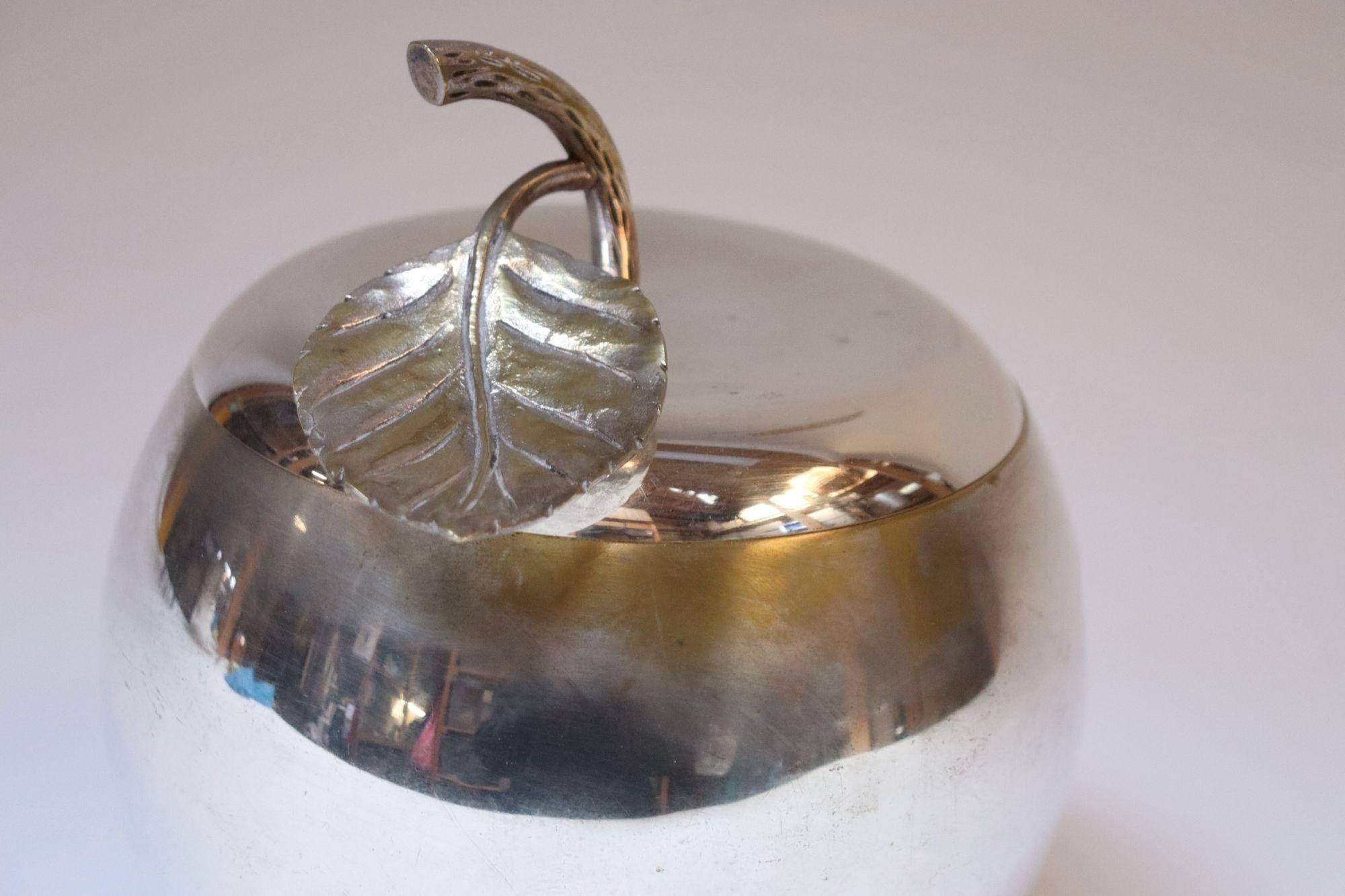 Vintage Italian Modernist Silver-Plated 
