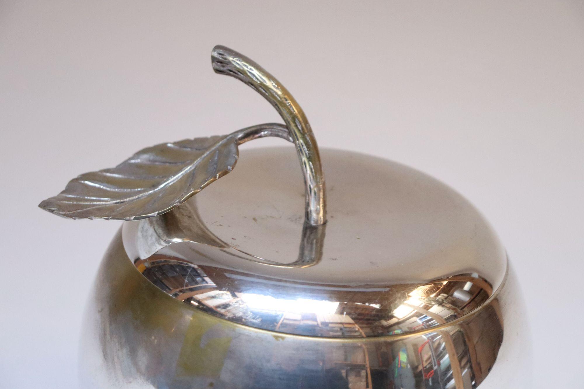 Vintage Italian Modernist Silver-Plated 