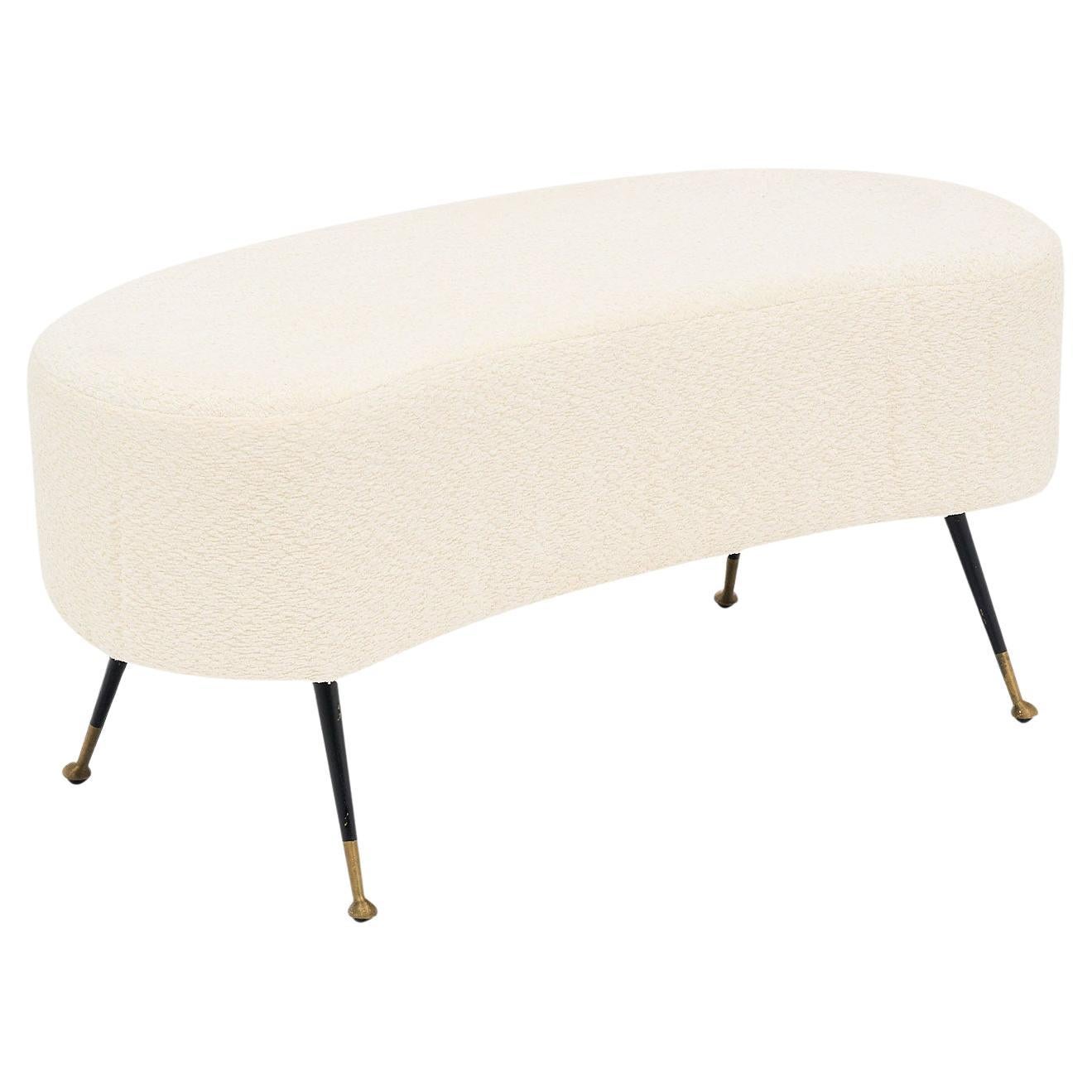 Taburete modernista italiano vintage en venta
