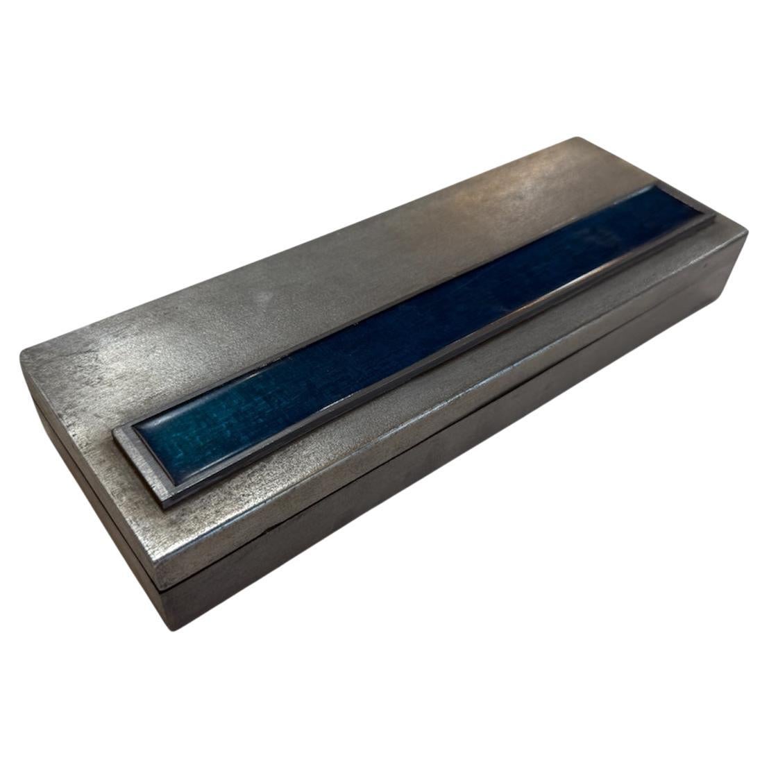 Vintage Italian Modernist Wood Box