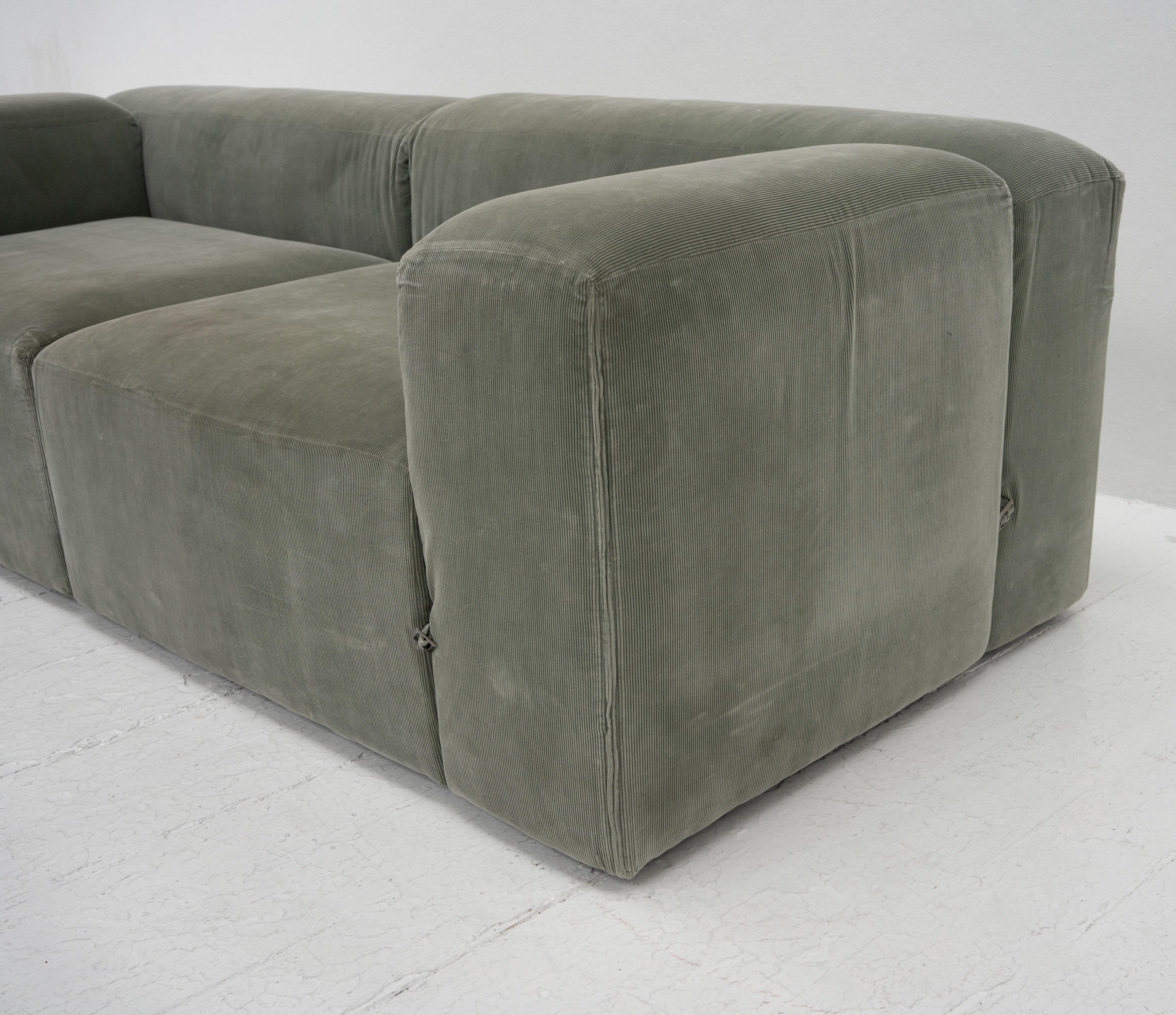 Modulares italienisches Vintage-Sofa nach Mario Bellini im Zustand „Gut“ im Angebot in Surbiton, GB