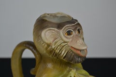 Vintage Italian Monkey Pitcher with Bananas