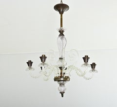 Vintage Italian Murano Glass Chandelier