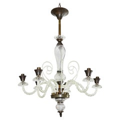 Vintage Italian Murano Glass Chandelier