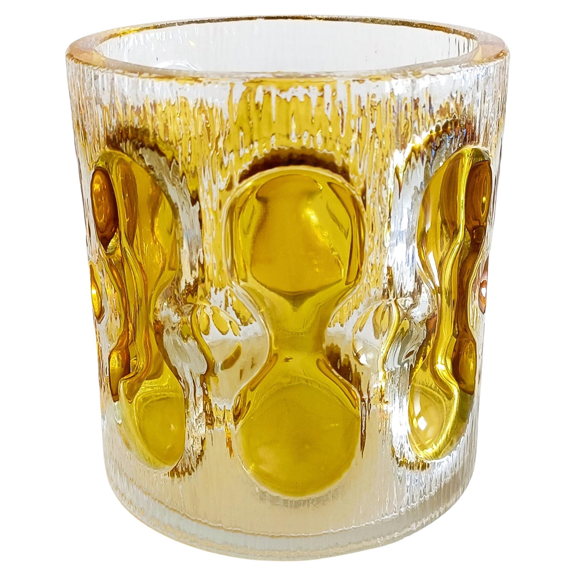 Cubitera vintage de cristal de Murano, Italia, años 60 Italiano