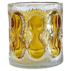 Cubitera vintage de cristal de Murano, Italia, años 60