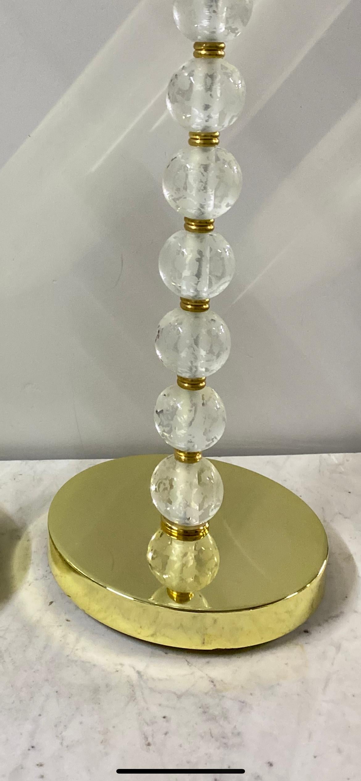 Hand-Crafted Vintage Italian Murano Glass Lamps For Sale