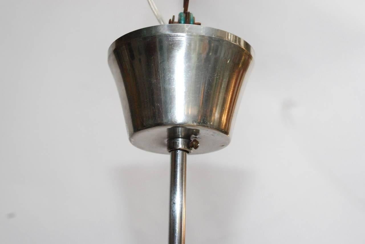 Lampe à suspension italienne vintage en verre de Murano par Targetti en vente 2
